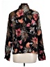 DressBarn Floral Black Jacket Size L - photo 2