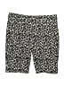 Elle Animal Print Black Shorts Size M - photo 1