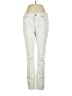 Eileen Fisher Chevron-herringbone Ivory Jeans Size 8 - photo 1