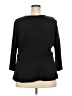 ELOQUII Black 3/4 Sleeve Top Size 20 - photo 2