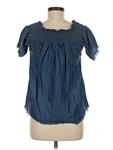 J for Justify Short Sleeve Blouse (view 2)