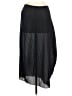 Jil Sander Solid Black Casual Skirt Size M - photo 1