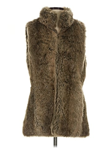 Banana Republic Faux Fur Vest (view 1)