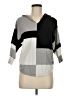 Aaeda Checkered-gingham Gray Poncho Size M - photo 1