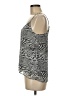 H&M 100% Polyester Silver Tank Top Size 6 - photo 5