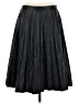 J.Crew 100% Polyurethane Solid Black Formal Skirt Size 8 - photo 1
