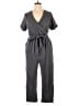 Assorted Brands Chevron-herringbone Gray Jumpsuit Size XL - photo 1