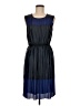 BCBGMAXAZRIA 100% Polyester Color Block Blue Cocktail Dress Size M - photo 1