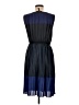 BCBGMAXAZRIA 100% Polyester Color Block Blue Cocktail Dress Size M - photo 2