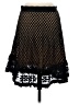 Max Studio Hearts Black Casual Skirt Size S - photo 2