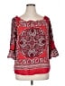 C established 1946 Red 3/4 Sleeve Blouse Size XL - photo 1