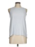Athleta Silver Sleeveless T-Shirt Size M - photo 1