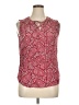 Old Navy Red Sleeveless Blouse Size XL - photo 1