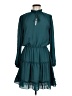 Unbranded 100% Polyester Teal Casual Dress Size M - photo 1
