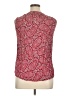 Old Navy Red Sleeveless Blouse Size XL - photo 2