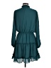 Unbranded 100% Polyester Teal Casual Dress Size M - photo 2