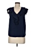 Monteau Blue Sleeveless Blouse Size M - photo 1