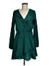 Express 100% Polyester Teal Casual Dress Size M - photo 1