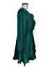 Express 100% Polyester Teal Casual Dress Size M - photo 4