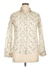 Oxford Floral Ivory Long Sleeve Blouse Size 14 - photo 1