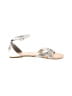 DB Studio Metallic Silver Sandals Size 9 - photo 1
