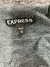 Express Solid Gray Casual Dress Size M - photo 7