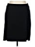 Apt. 9 Solid Black Casual Skirt Size 14 - photo 1