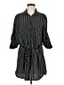 Glam 100% Polyester Black 3/4 Sleeve Blouse Size M - photo 1