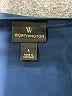 Worthington 100% Polyester Blue Short Sleeve Blouse Size L - photo 7