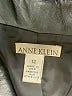 Anne Klein 100% Leather Black Coat Size 12 - photo 6