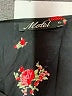 Motel 100% Viscose Black 3/4 Sleeve Blouse Size XL - photo 7
