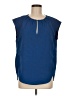 J.Crew Blue Sleeveless Blouse Size 6 - photo 1