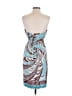 Nicole Miller Studio 100% Cotton Teal Kimono Size S - photo 2