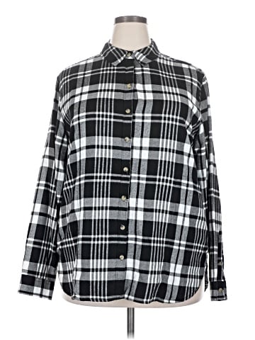 Jachs Girlfriend Long Sleeve Button-Down Shirt (view 1)