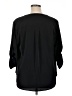 Torrid 100% Polyester Black 3/4 Sleeve Blouse Size 1X Plus (1) - photo 2
