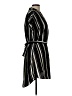 Shein 100% Polyester Stripes Black Casual Dress Size L - photo 4