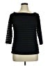 K & C Black 3/4 Sleeve Top Size XL - photo 1