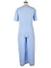 Roucha 100% Polyester Solid Blue Jumpsuit Size 1X (estimated) - photo 2