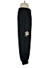 Hei Hei 100% Viscose Black Casual Pants Size XXS - photo 4