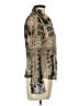 No Boundaries Paisley Silver Green Long Sleeve Blouse Size L - photo 4