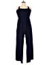 Unbranded 100% Polyester Solid Blue Jumpsuit Size XL - photo 1