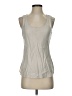 J. McLaughlin Silver Sleeveless Blouse Size S - photo 1