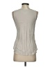 J. McLaughlin Silver Sleeveless Blouse Size S - photo 2