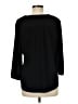 TWO by Vince Camuto Black 3/4 Sleeve Blouse Size M (estimated) - photo 2