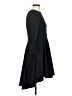 Express Solid Black Cocktail Dress Size S - photo 4