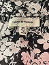 Max Studio 100% Polyester Floral Gray Short Sleeve Blouse Size 2X - photo 7