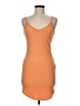 Forever 21 Solid Orange Casual Dress Size M - photo 1