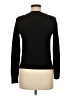 Diane von Furstenberg Metallic Black Pullover Sweater Size P (petite) - photo 2