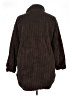 NYC 100% Polyester Brown Faux Fur Jacket Size 1X - photo 2