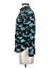 J.Crew Print Teal Long Sleeve Blouse Size 0 - photo 5